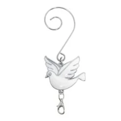 2023 Memorial Christmas Photo Ornament - In Our Hearts Forever - Remembrance Keepsake With Clear Gems And Floral Accents - Comes With A Dove Hook And A Dated Charm - Gift/Storage Bag Included -Department 56 Shop 21XC2WrgB5L