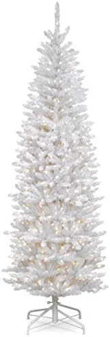 National Tree Company Artificial Pre-Lit Slim Christmas Tree, Green,White Lights, Includes Stand, 10 Feet & Pre-Lit Artificial Christmas Garland, Green, Crestwood Spruce, White Lights 7 National Tree Company Artificial Pre-Lit Slim Christmas Tree, Green,White Lights, Includes Stand, 10 Feet & Pre-Lit Artificial Christmas Garland, Green, Crestwood Spruce, White Lights - Image 7