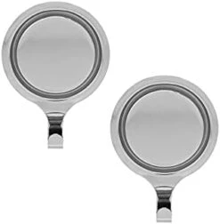 Haute Decor Attract® Pinch-Free Magnetic Wreath Hanger 2-Pack (Matte Black) For Metal And Single-Pane Glass Doors And Windows -Department 56 Shop 312fO1IcN3L. AC