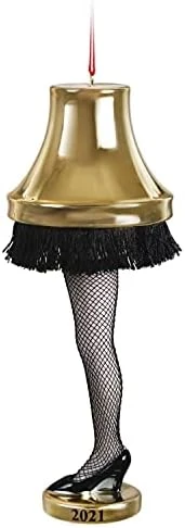 Hallmark Keepsake Christmas Ornament Year Dated 2021, A Christmas Story The Leg Lamp, Porcelain 7 Hallmark Keepsake Christmas Ornament Year Dated 2021, A Christmas Story The Leg Lamp, Porcelain - Image 7