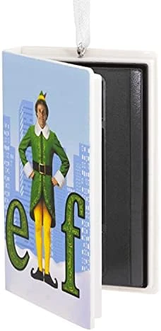 Hallmark Elf Movie Retro Video Cassette Case Christmas Ornament, Buddy The Elf 5 Hallmark Elf Movie Retro Video Cassette Case Christmas Ornament, Buddy The Elf - Image 5