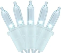 YULETIME Warm White LED Christmas Lights With White Wire, 66 Feet 200 Count UL Certified Commercial Grade LED Holiday String Light Set (Warm White - White Wire) -Department 56 Shop 31AIwwF3XdL. AC