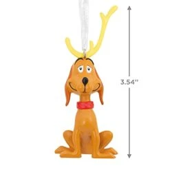 Hallmark Dr. Seuss How The Grinch Stole Christmas! Max Christmas Ornament -Department 56 Shop 31CtnroN3jS