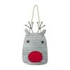 Mud Pie Tin Door Hanger, Reindeer