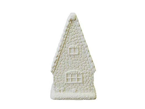 Christmas (or Easter) Village Candy Cottage Store ~ Unpainted Ceramic Bisque ~ Hand Poured In The USA 2 Christmas (or Easter) Village Candy Cottage Store ~ Unpainted Ceramic Bisque ~ Hand Poured In The USA - Image 2