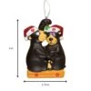 2023 Personalized Ornament Black Bear Couple Kissing Under Mistletoe Christmas Tree Ornament Artisanal Customized Decoration Wedding Ornament-Free Personalization 2 2023 Personalized Ornament Black Bear Couple Kissing Under Mistletoe Christmas Tree Ornament Artisanal Customized Decoration Wedding Ornament-Free Personalization -Department 56 Shop 31FnmWCrGOL
