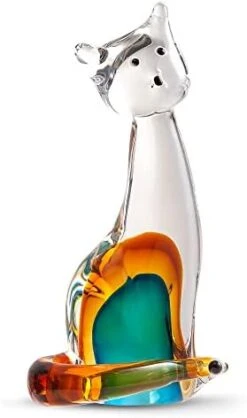 EUSTUMA Hand Blown Glass Crab Figurines Ornament,Sea Animal Ornament For Home Decor,Sea Animals Collection For Birthday Gift. -Department 56 Shop 31Hg zyLJL. AC