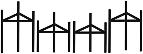 Jiyimi Christmas Black Candle Holders Set Of 4 For Table Centerpiece Geometric Straight Triangle Candlestick Holder Metal Iron Fireplace Candelabras Supports Ideal For Wax Pillar Candles 7 Jiyimi Christmas Black Candle Holders Set Of 4 For Table Centerpiece Geometric Straight Triangle Candlestick Holder Metal Iron Fireplace Candelabras Supports Ideal For Wax Pillar Candles - Image 7