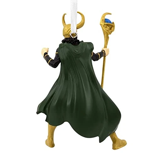 Hallmark Christmas Ornaments Marvel Thor Loki Ornament (Loki) 2 Hallmark Christmas Ornaments Marvel Thor Loki Ornament (Loki) - Image 2