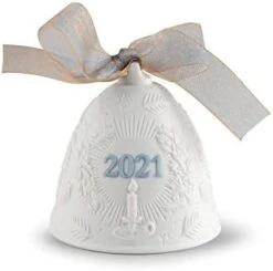 LLADRÓ 2021 Christmas Bell. Blue. Porcelain Christmas Bell. 9 LLADRÓ 2021 Christmas Bell. Blue. Porcelain Christmas Bell. -Department 56 Shop 31NAQeO7mhL. AC