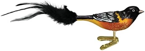 Old World Christmas Ornaments: Bird Watcher Collection Glass Blown Ornaments For Christmas Tree, Red-Tailed Hawk 6 Old World Christmas Ornaments: Bird Watcher Collection Glass Blown Ornaments For Christmas Tree, Red-Tailed Hawk - Image 6