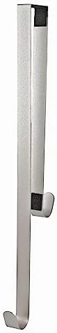 Haute Decor Dual-Sided Wreath Hanger (Glimmering Silver) - Hang Decorations On Both Sides Of Your Door - Holds Even Heavy Decorations Up To 20 Pounds 5 Haute Decor Dual-Sided Wreath Hanger (Glimmering Silver) - Hang Decorations On Both Sides Of Your Door - Holds Even Heavy Decorations Up To 20 Pounds - Image 5