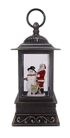 Christmas Light-Up Snow Globe Lantern, 10.5", Santa, Snowman, Deer 5 Christmas Light-Up Snow Globe Lantern, 10.5", Santa, Snowman, Deer -Department 56 Shop 31Qi8xrN6fL
