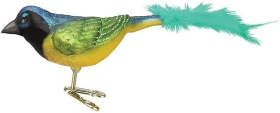 Old World Christmas Ornaments: Bird Watcher Collection Glass Blown Ornaments For Christmas Tree, Red-Tailed Hawk 9 Old World Christmas Ornaments: Bird Watcher Collection Glass Blown Ornaments For Christmas Tree, Red-Tailed Hawk - Image 9