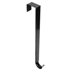 VTOSEN Metal Wrought Iron Christmas Garland Wreath Hanger Hook Festive Door Hook For Christmas Decorations Christmas Door Hanger(Retractable Type Black) -Department 56 Shop 31YNreuZd2L