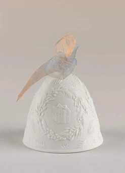 LLADRÓ 2021 Christmas Bell. Blue. Porcelain Christmas Bell. 8 LLADRÓ 2021 Christmas Bell. Blue. Porcelain Christmas Bell. -Department 56 Shop 31YqybifY9L