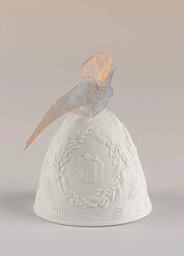 LLADRÓ 2021 Christmas Bell. Blue. Porcelain Christmas Bell. 4 LLADRÓ 2021 Christmas Bell. Blue. Porcelain Christmas Bell. - Image 4