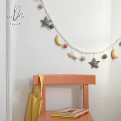 Én Gry & Sif Night Garland- Felt Clouds, Garland Decor, Room Decor For Boys And Girls, Banner Garland, Garland Tassel, Star Garland Room Decor, Banner Garland, Classroom Garland Decor, 6 Ft 12 Én Gry & Sif Night Garland- Felt Clouds, Garland Decor, Room Decor For Boys And Girls, Banner Garland, Garland Tassel, Star Garland Room Decor, Banner Garland, Classroom Garland Decor, 6 Ft -Department 56 Shop 31ZWN3u3SzL