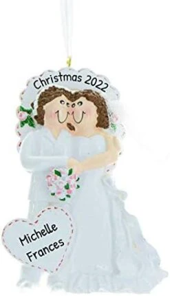 Personalized All Love Is Equal Ornament - Gay Pride Christmas Ornaments, LGBT Ornament, LGBTQ Christmas Ornaments, Rainbow Christmas Ornaments, Lesbian Christmas Ornaments - Free Customization -Department 56 Shop 31a239eejL. AC