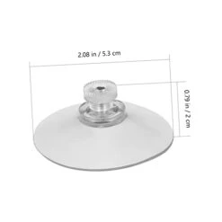 Cabilock 30 Pcs Window Duty Hooks Plastic Punch-Free Christmas Mm Door Towel Loofah Hangers Suction Hanger Coat Wreath Vacuum Cup Adhesive Clear Bag Glass Wall Kitchen For Removable -Department 56 Shop 31aIUaco3AL