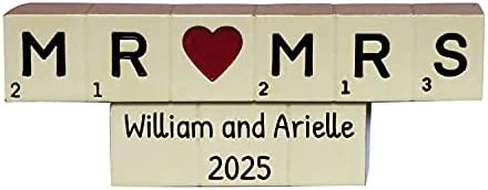 Personalized Christmas Ornaments For Couples - Couples Ornament - Snowman Couple Ornaments For Christmas Tree Mr & Mrs Couple Couples First Christmas Ornament - Free Customization 6 Personalized Christmas Ornaments For Couples - Couples Ornament - Snowman Couple Ornaments For Christmas Tree Mr & Mrs Couple Couples First Christmas Ornament - Free Customization - Image 6