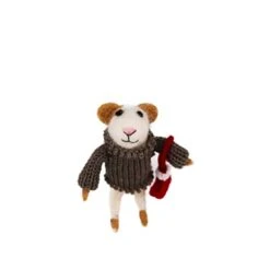 B & D Combined Inc. Handmade Wool Mice Family Sets Christmas Tree Needle Felting Ornaments For Home Holiday Christmas Hanging Decorations…… 9 B & D Combined Inc. Handmade Wool Mice Family Sets Christmas Tree Needle Felting Ornaments For Home Holiday Christmas Hanging Decorations…… -Department 56 Shop 31eN3MpRZ6L