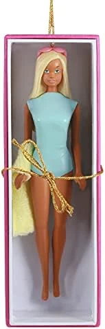 Hallmark Keepsake Christmas Ornament 2021, Barbie Black & White Forever, Porcelain And Fabric 10 Hallmark Keepsake Christmas Ornament 2021, Barbie Black & White Forever, Porcelain And Fabric - Image 10