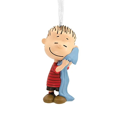 Hallmark Peanuts Linus Hugging Blanket Christmas Ornament, Multicolor (0002HCM9371) 1 Hallmark Peanuts Linus Hugging Blanket Christmas Ornament, Multicolor (0002HCM9371)
