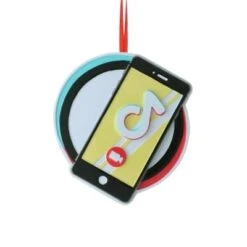 Personalized Phone App Ornaments - Teen Ornaments, Phone Ornament, App Theme Party Decorations, Cell Phone Christmas Ornament, Smart Phone Decor - Teen Girl 2022 - Free Customization -Department 56 Shop 31hg2O9JYiL