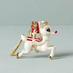 Lenox Rudolph Gifts For All Ornament, 0.55, Multi -Department 56 Shop 31jhPqjbFjL