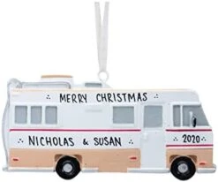 UniqXmas Personalized RV Christmas Ornament 2023 - Free Customization | Pop Up Christmas Camper, Travel Trailer, Motorhome Winter Vacation For Xmas Tree | First-Time RVer Keepsake - Custom Name & Year -Department 56 Shop 31jwZGz5LzL. AC
