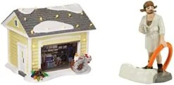 Department 56 Snow Village National Lampoon Christmas Vacation The Griswold Holiday Garage Lit Building & National Lampoon Christmas Vacation The Griswold Family Tree Accessory Figurine -Department 56 Shop 31s6IBmTNXL. AC
