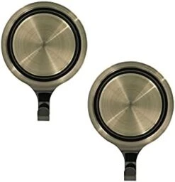 Haute Decor Attract® Pinch-Free Magnetic Wreath Hanger 2-Pack (Matte Black) For Metal And Single-Pane Glass Doors And Windows -Department 56 Shop 31s92yIYL. AC