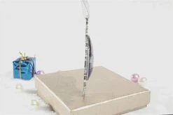 Fashion Image Snowflake Ornaments Silver 2.9"X2.6"X0.3"inches Home Decoration Christmas Tree Hanging Ornaments (Lovely-Penguin) -Department 56 Shop 31sU3tlc3kL