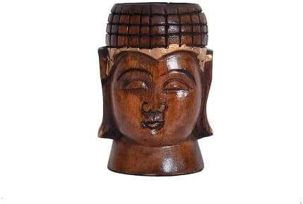 Handcrafted T Light Holder Lucky Charm Tealight Candle Stand T-Light Holder For Christmas Festival Décor Decoration, Gifts, Decorative Lighting (Buddha Face) 8 Handcrafted T Light Holder Lucky Charm Tealight Candle Stand T-Light Holder For Christmas Festival Décor Decoration, Gifts, Decorative Lighting (Buddha Face) - Image 8