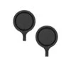 Haute Decor Attract® Pinch-Free Magnetic Wreath Hanger 2-Pack (Matte Black) For Metal And Single-Pane Glass Doors And Windows -Department 56 Shop 31wEMF569sL