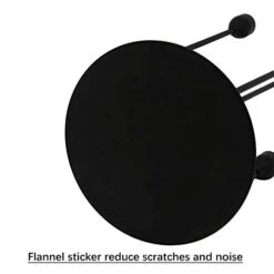 VINCIGANT Black Candle Holders For Taper Candles,Metal 5 Arms Candelabra Table Centerpieces, Christmas Halloween Fireplace Decoration Candlesticks -Department 56 Shop 31wlAd8OrCL