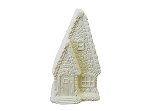 Christmas (or Easter) Village Candy Cottage Store ~ Unpainted Ceramic Bisque ~ Hand Poured In The USA 1 Christmas (or Easter) Village Candy Cottage Store ~ Unpainted Ceramic Bisque ~ Hand Poured In The USA
