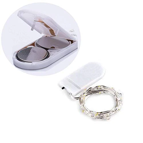 24 Pack Fairy Lights Battery Operated 6.6ft 20 Led Mini String Lights Silver Wire Starry Lights For DIY Wedding Party Festival Halloween Christmas (Cool White) 2 24 Pack Fairy Lights Battery Operated 6.6ft 20 Led Mini String Lights Silver Wire Starry Lights For DIY Wedding Party Festival Halloween Christmas (Cool White) - Image 2