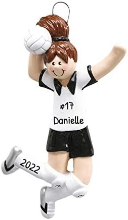 Personalized Volleyball Ornaments For Christmas Tree - Volleyball Gifts, Volleyball Coach Gift, Volleyball Decorations, Gifts For Volleyball Players - Volleyball Star - Free Customization 11 Personalized Volleyball Ornaments For Christmas Tree - Volleyball Gifts, Volleyball Coach Gift, Volleyball Decorations, Gifts For Volleyball Players - Volleyball Star - Free Customization - Image 11
