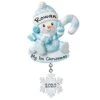 2022 New Baby Decorating Christmas Lights On Tree Personalized Baby`s First Christmas Hanging Tree Ornament New Born Baby Gift-Free Personalized (Blue Snow Baby) -Department 56 Shop 31zwu6yBFLL