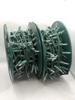 2 Packs Of DecoBrite LED 69ft (21m) 300 Ct Christmas String Lights Warm White - Green Wire, Indoor Outdoor Decorations For Christmas Tree, Patio, Garden (300-Warm White) 17 2 Packs Of DecoBrite LED 69ft (21m) 300 Ct Christmas String Lights Warm White - Green Wire, Indoor Outdoor Decorations For Christmas Tree, Patio, Garden (300-Warm White) -Department 56 Shop 41 5C7TGzpL. AC