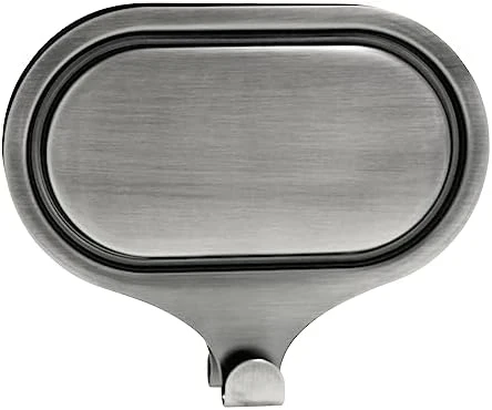 Haute Decor Attract® Large Dual Pinch-Free Magnetic Wreath Hanger - Strong Pair Of Magnetic Hooks For Single-Pane Glass Or Metal Surfaces (Brushed Nickel) 6 Haute Decor Attract® Large Dual Pinch-Free Magnetic Wreath Hanger - Strong Pair Of Magnetic Hooks For Single-Pane Glass Or Metal Surfaces (Brushed Nickel) - Image 6