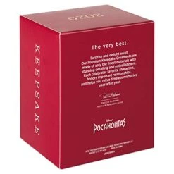 Hallmark Keepsake Christmas Ornament 2020, Disney Pocahontas 25th Anniversary, Porcelain (2999QK1311) -Department 56 Shop 410Al6vsMIL