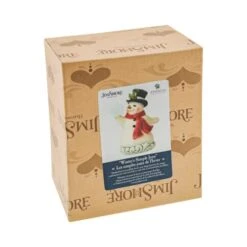 Enesco Jim Shore Heartwood Creek Winter Wonderland Snowman Holding Snowflake Simple Joys Figurine, 5.7 Inch, Multicolor -Department 56 Shop 410GKnID8NL