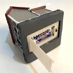 Ochine Christmas Village Light Up House Resin Christmas Scene Village Houses Town Winter Snow Village With LED Light Battery Operate Christmas Ornament Xmas Gift Holiday Tabletop Decorations -Department 56 Shop 410vTsPPxPL