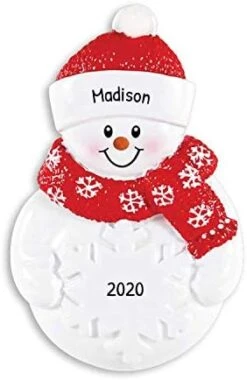 Personalized Snowman Christmas Ornaments - Snowman Ornaments 2022, Frosty Snowman Ornaments, Frosty Friends Ornaments, Snow Buddies 2022 Ornament - Catching Snowflakes - Free Customization -Department 56 Shop 411GHqBCCcL. AC