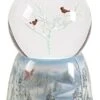 Roman Frosted White Winter Cardinals Musical 5 Inch Resin Decorative Snow Globe -Department 56 Shop 411iteudsvL