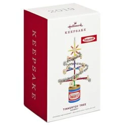 Hallmark Keepsake Christmas Ornament 2019 Year Dated Tinkertoy Tree, 7 Hallmark Keepsake Christmas Ornament 2019 Year Dated Tinkertoy Tree, -Department 56 Shop 411mLAwuNlL
