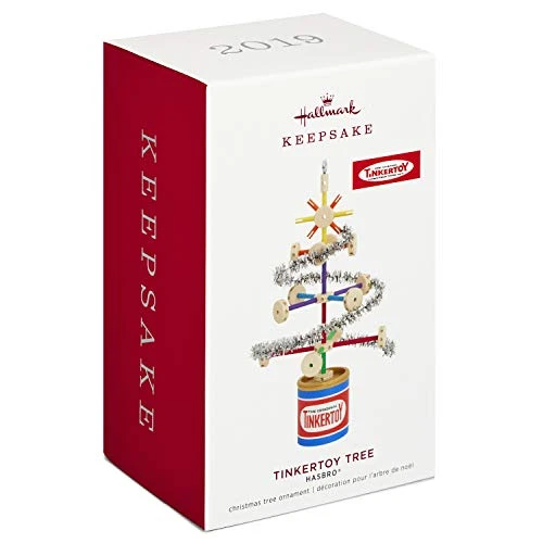 Hallmark Keepsake Christmas Ornament 2019 Year Dated Tinkertoy Tree, 3 Hallmark Keepsake Christmas Ornament 2019 Year Dated Tinkertoy Tree, - Image 3